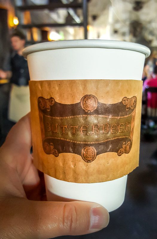 The Wizarding World of Harry Potter hot butter beer