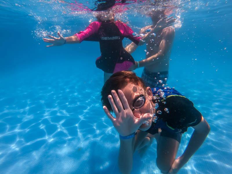 underwater with the GoPro HERO 6