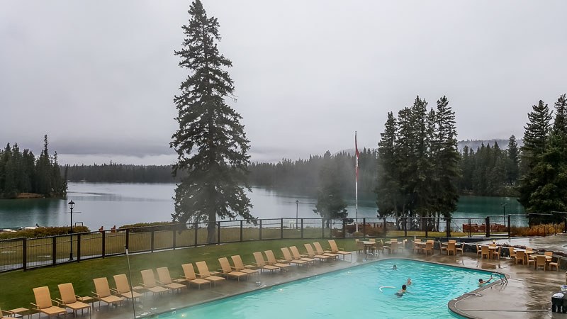 Fairmont Jasper Park Lodge outdoor pool