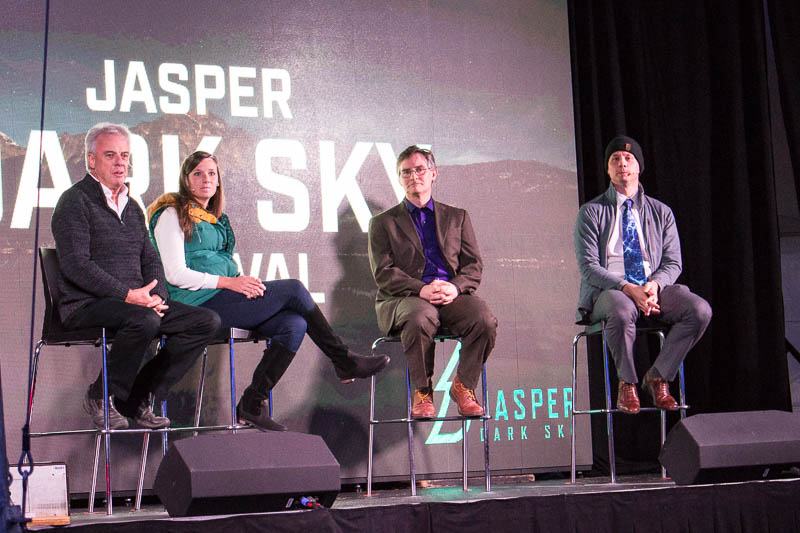 SPACEtalks panel Jasper Alberta Canada Dark Sky Festival