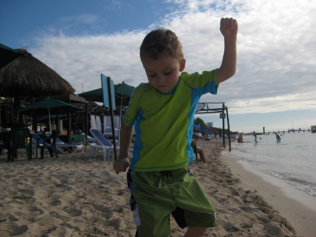 Cole on Beach