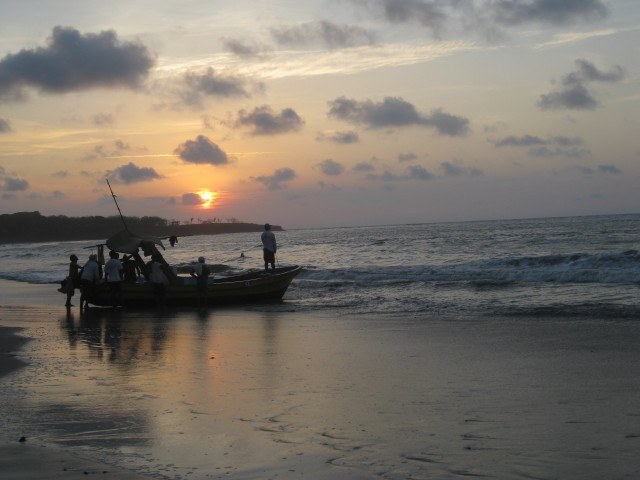 Tamarindo Beach at Sunset in Costa Rica Tamarindo Beach at Sunset in Costa Rica