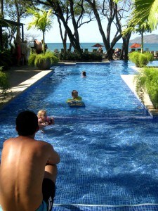 Charles and the Kids at Longasta Beach Club Costa Rica The Barefoot Nomad