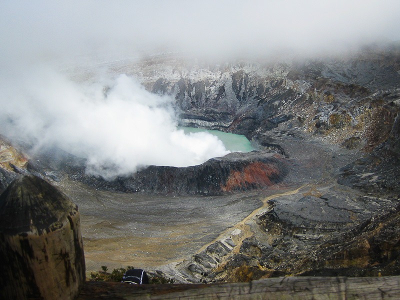 Poas Volcano in Costa Rica