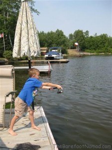 Casting from the Dock