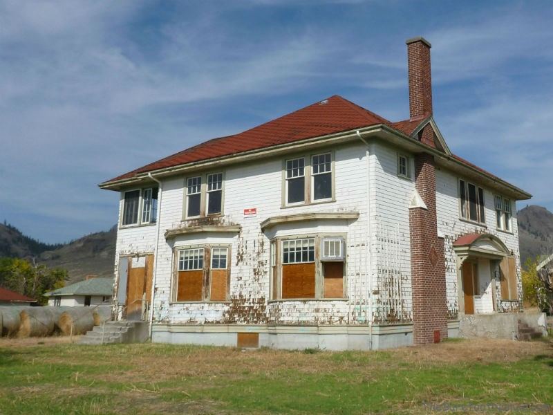 Abandoned superintendent's house at Tranquille Padova City Kamloops