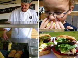 Treats from Chef Colin at Edesia Tranquille Farm Fresh