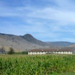 Meadowview dormitory across the corn maze at Tranquille Padova City Kamloops