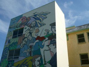 Mural from Padova Days on the Tranquille Historic Tour