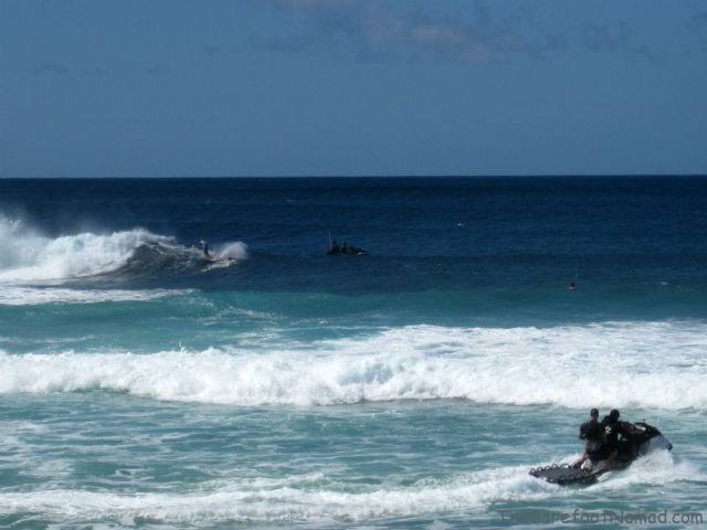 North Shore Oahu Surfing With Jetski Road Trip 2012 Pro Pipe