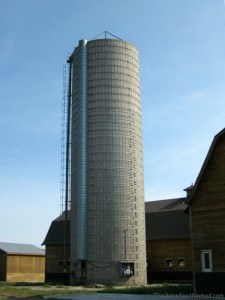 Restored Silo and Calf Barn Tranquille Farm Fresh