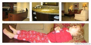 Relaxing at Delta Sun Peaks Residences Condo