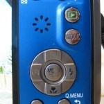Controls on back of Panasonic Lumix DMC TS4