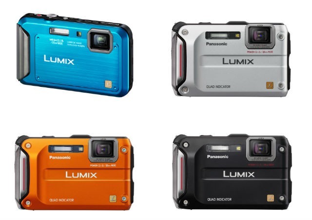 Panasonic Lumix DMC-TS4 Colors