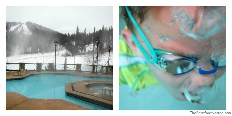 Underwater in the Heated Pools Delta Sun Peaks Underwater in the Heated Pools Delta Sun Peaks