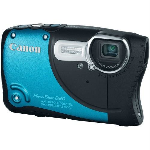 Canon d20 waterproof camera christmas gift guide