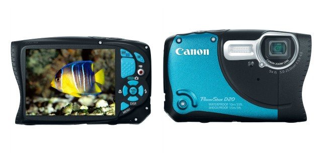 Canon D20 Front and Back