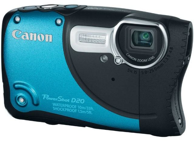 Canon D20 Waterproof Camera