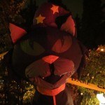 Low light Halloween Cat Canon D20 Review Photograph