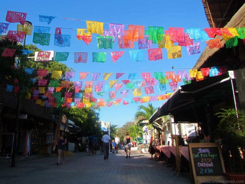 Playa del Carmen Mexico Quinta Aveneda Feliz Navidad