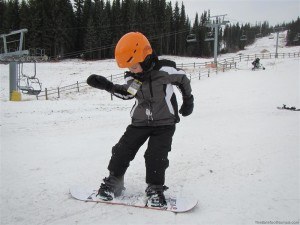 Snowboarding Canon D20 Test Shot