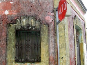 Alto Pink and Yellow Merida Mexico colonial house