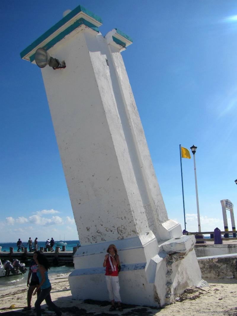 Leaning Lighthouse at Puerto Morales Mexico Leaning Lighthouse at Puerto Morales Mexico