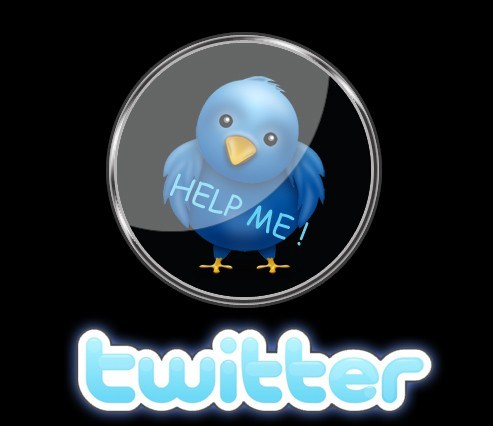 Twitter Bird Help Me