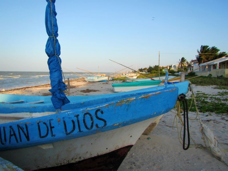 Fishing boat east of Progresso