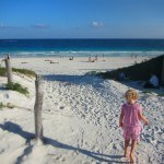 Things to do on the Riviera Maya - walking along Tulum beach