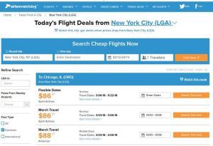 Airfare Watchdog cheap flight search 2018