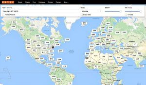 Kayak flights to anywhere screenshot 2017