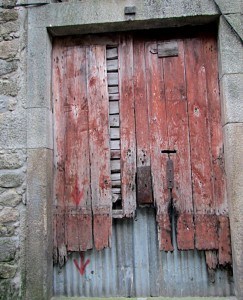 Porto Portugal Door to Abandoned Building
