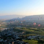 100s of Balloons over Goreme Turkey Cappadocia