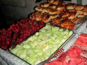 Breakfast at Butterfly Balloons Goreme Turkey