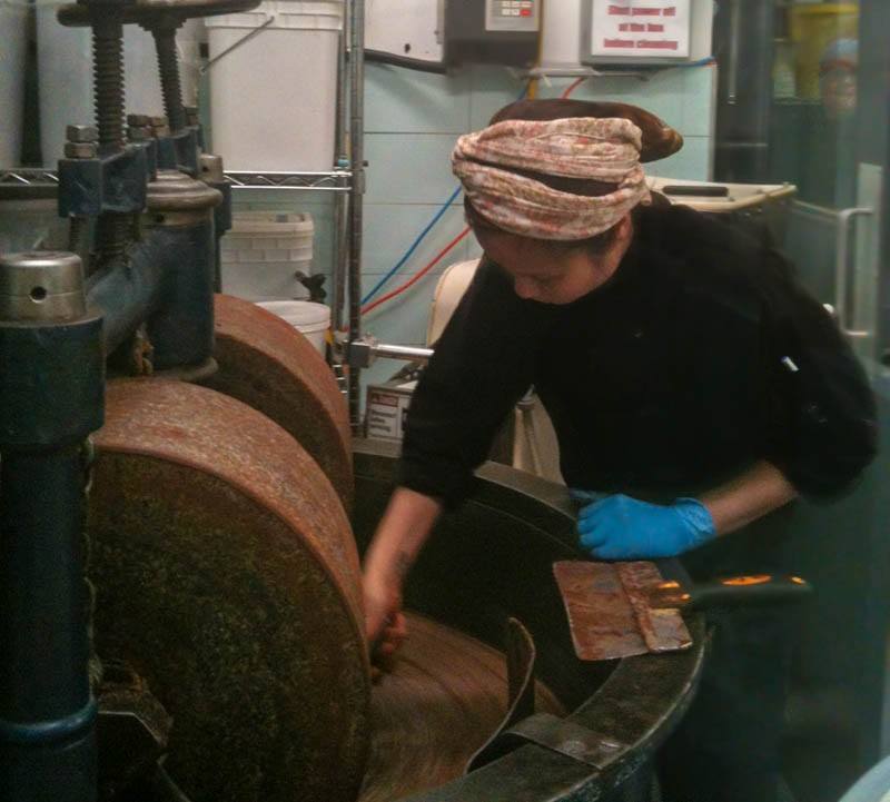 Making chocolate at Soma