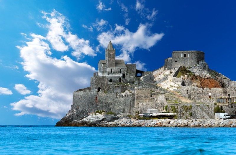 San Pietro Church of Portovenere Italy