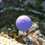 Butterfly Balloon from above