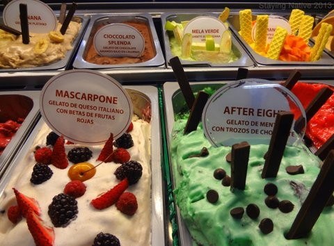 Mexico City - Ice Cream at Chedraui