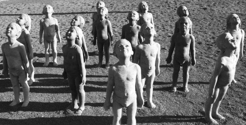 Statues in Jandia on Fuerteventura by Tony Hisgett