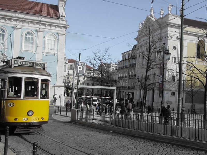 Tranvía nº 28 de Lisboa
