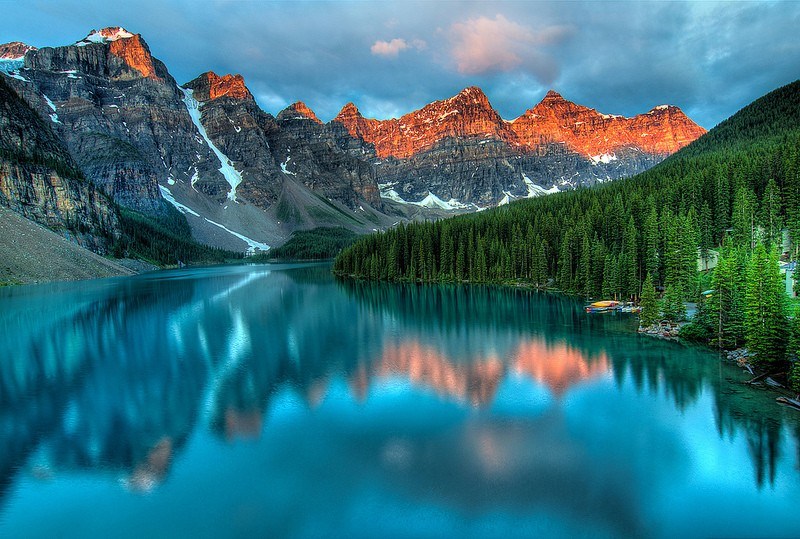 Moraine Lake by by James Wheeler on Flickr