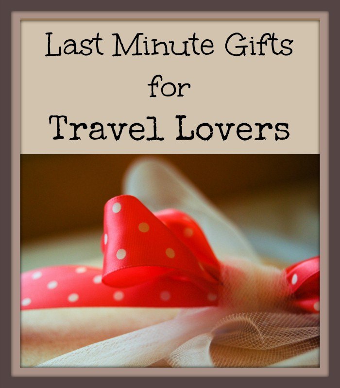 Last Minute Gifts for the Travel Lover