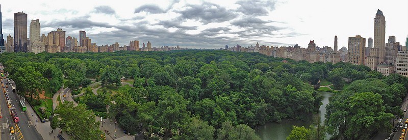 Panaorma of Central Park by Steve Jurvetson on Flickr