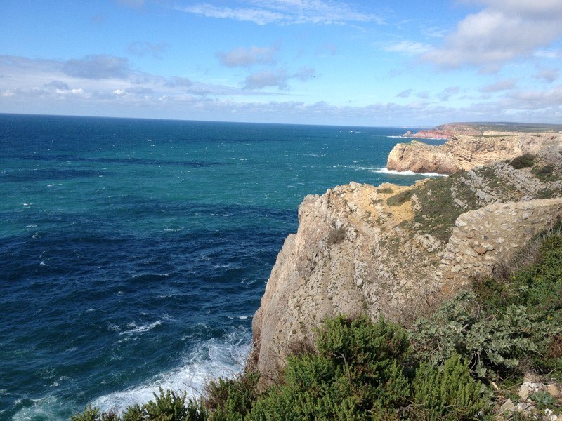 Cliffs at Cape St. Vincent