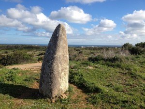 Standing Menhir near Sagres