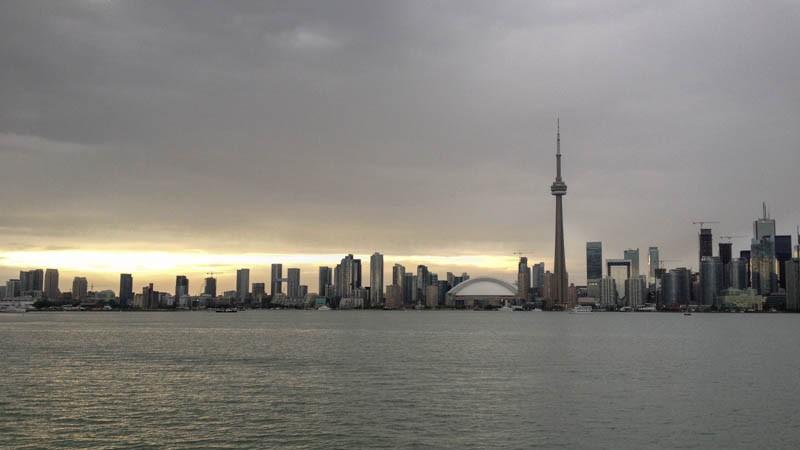 Skyline in Toronto, Canada