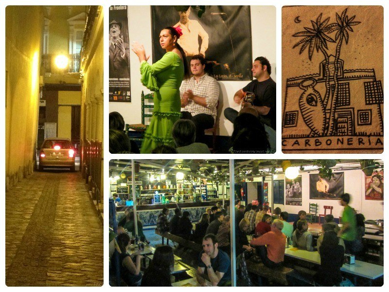The Legendary La Carbonería flamenco bar in Seville Spain