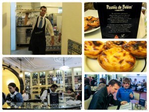 Inside Casa Pasteis de Belem Collage