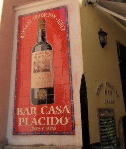 Bar Casa Placido Seville tile